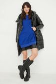 Куртка Answear Lab жіноча колір чорний перехідна (2825173)