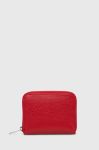 Шкіряний гаманець Answear Lab жіночий колір червоний (3643272)