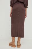 Спідниця Answear Lab колір коричневий maxi пряма (2546236)