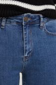 Джинси Answear Lab жіночі середня посадка колір темно-синій (2763126)