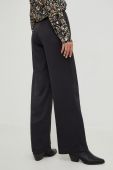 Штани Answear Lab жіночі колір чорний пряме висока посадка (2526920) Штани Answear Lab жіночі колір чорний пряме висока посадка (2526920)