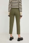 Штани Answear Lab жіночі колір зелений пряме висока посадка (2805684) Штани Answear Lab жіночі колір зелений пряме висока посадка (2805684)