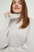 Светр з вовною Answear Lab жіночий колір сірий легкий гольф