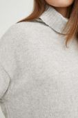 Светр з вовною Answear Lab жіночий колір сірий легкий гольф