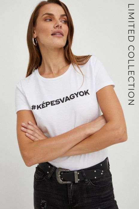 Бавовняна футболка Answear Lab колір білий (2670864) Бавовняна футболка Answear Lab колір білий (2670864)