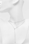 Срібне намисто Answear Lab колір срібний Срібне намисто Answear Lab колір срібний
