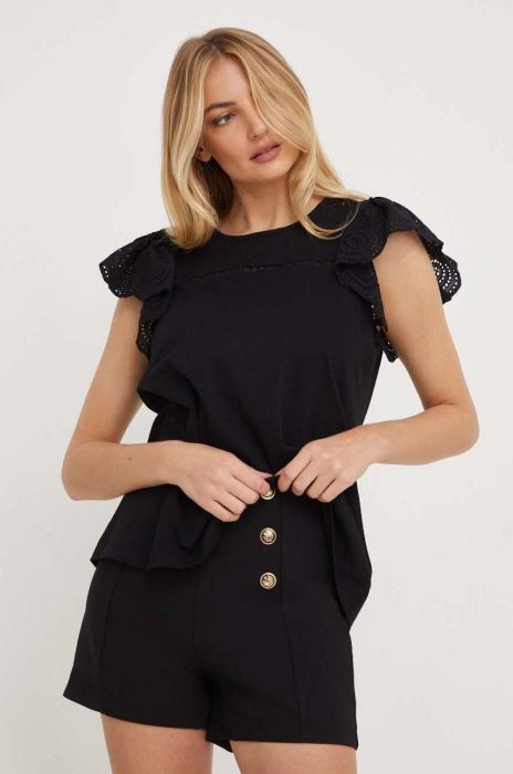 Бавовняна футболка Answear Lab колір чорний (3323196) Бавовняна футболка Answear Lab колір чорний (3323196)