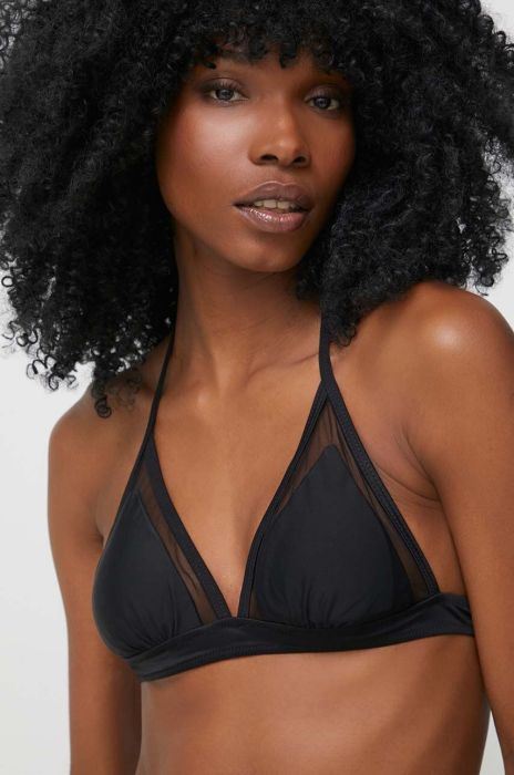 Купальний бюстгальтер Answear Lab колір чорний злегка ущільнена чашечка (3245749) Купальний бюстгальтер Answear Lab колір чорний злегка ущільнена чашечка (3245749)
