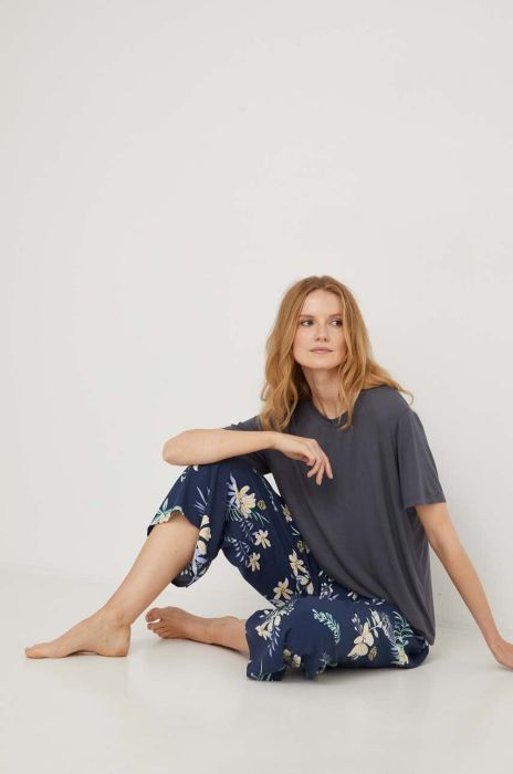 Піжама Answear Lab жіноча колір сірий (3349478)