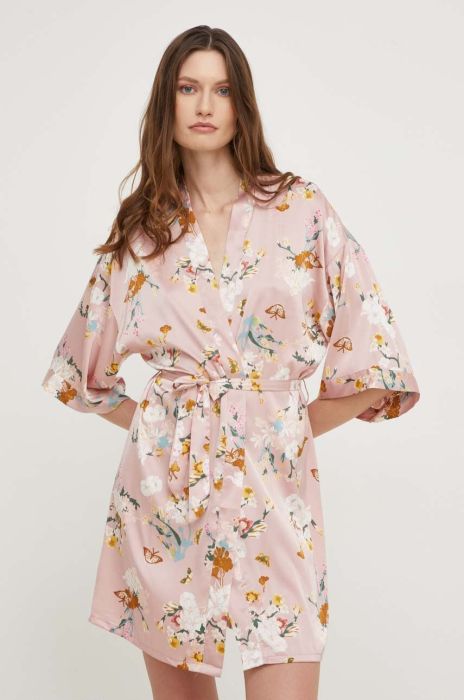 Халат Answear Lab колір рожевий (3417208) Халат Answear Lab колір рожевий (3417208)