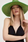 Капелюх Answear Lab колір зелений