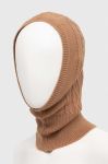 Балаклава з кашеміром Answear Lab колір коричневий