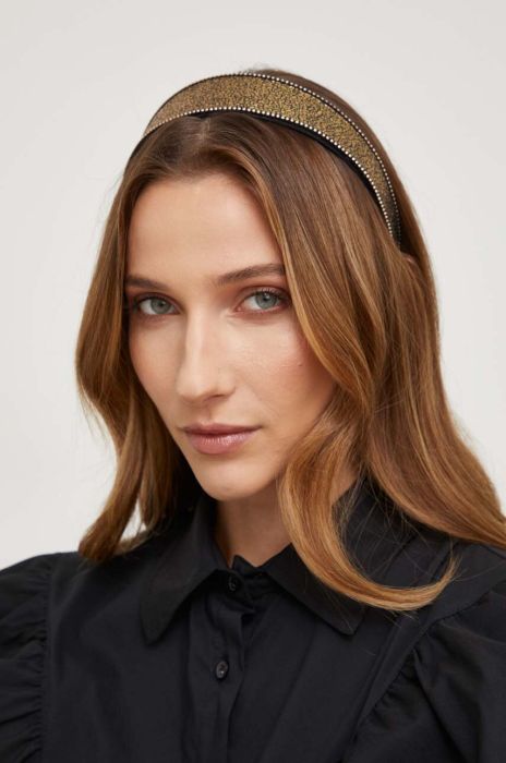 Пов'язка на голову Answear Lab колір чорний (3548356) Пов'язка на голову Answear Lab колір чорний (3548356)