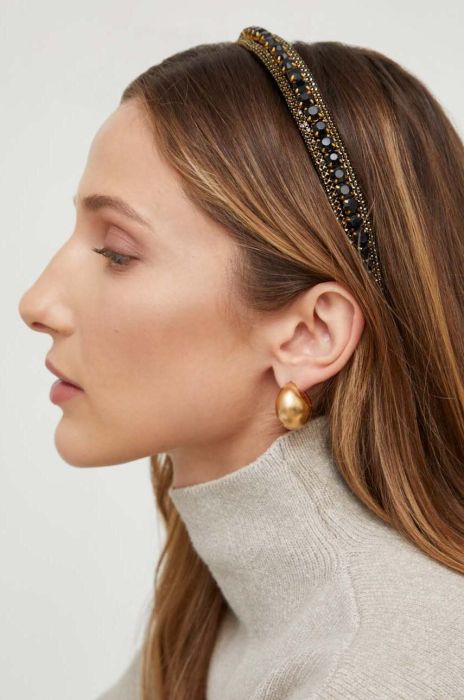 Пов'язка на голову Answear Lab колір чорний (3543243) Пов'язка на голову Answear Lab колір чорний (3543243)