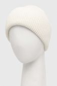 Вовняна шапка Answear Lab колір бежевий з товстого трикотажу вовна (3622819)