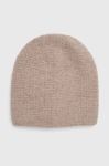 Вовняна шапка Answear Lab колір бежевий вовна Вовняна шапка Answear Lab колір бежевий вовна