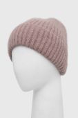 Вовняна шапка Answear Lab колір бежевий з товстого трикотажу вовна (3655884) Вовняна шапка Answear Lab колір бежевий з товстого трикотажу вовна (3655884)