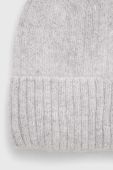 Вовняна шапка Answear Lab колір сірий з товстого трикотажу вовна (3655886)