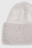 Вовняна шапка Answear Lab колір сірий з товстого трикотажу вовна (3655889)