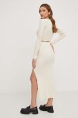 Комплект - светр і спідниця Answear Lab колір бежевий (3395674)