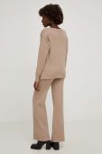 Комплект - светр і штани Answear Lab колір бежевий (3622833)