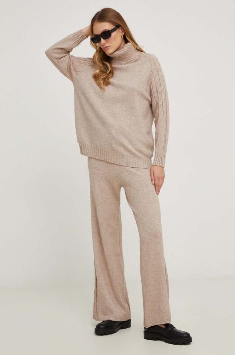 Комплект Answear Lab жіночий колір бежевий (3645799) Комплект Answear Lab жіночий колір бежевий (3645799)