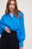 Сорочка Answear Lab жіноча relaxed класичний комір колір блакитний (3395734)