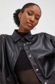Сорочка Answear Lab жіноча колір чорний relaxed класичний комір (3635789)