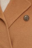 Вовняне пальто Answear Lab колір бежевий перехідне (3530157)