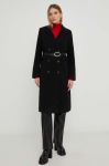 Пальто Answear Lab жіночий колір чорний перехідний (3560716)