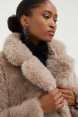 Пальто Answear Lab жіночий колір бежевий перехідний (3651988)