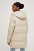 Куртка Answear Lab жіночий колір бежевий зимова