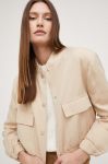 Куртка Answear Lab жіноча колір бежевий перехідна (3426714) Куртка Answear Lab жіноча колір бежевий перехідна (3426714)