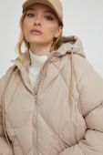 Куртка Answear Lab жіноча колір бежевий зимова (3645869)