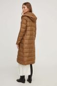 Пухова куртка Answear Lab жіноча колір коричневий перехідна