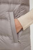 Пухова безрукавка Answear Lab жіночий колір бежевий перехідний (3630818) Пухова безрукавка Answear Lab жіночий колір бежевий перехідний (3630818)