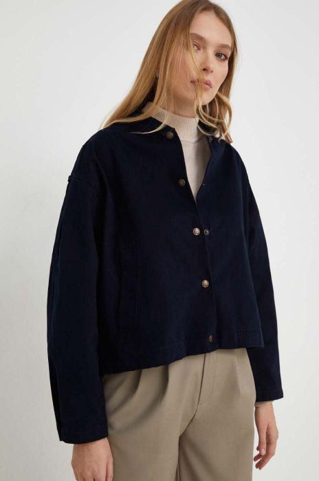 Куртка Answear Lab жіноча колір чорний перехідна oversize (3642890) Куртка Answear Lab жіноча колір чорний перехідна oversize (3642890)