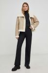 Куртка Answear Lab жіноча колір бежевий перехідна (3642895) Куртка Answear Lab жіноча колір бежевий перехідна (3642895)