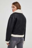 Куртка Answear Lab жіноча колір чорний перехідна (3642893) Куртка Answear Lab жіноча колір чорний перехідна (3642893)