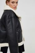 Куртка Answear Lab жіноча колір чорний перехідна (3642893) Куртка Answear Lab жіноча колір чорний перехідна (3642893)