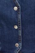 Джинсовий жилет Answear Lab колір синій однобортний (3422584) Джинсовий жилет Answear Lab колір синій однобортний (3422584)