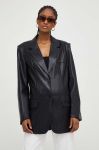 Піджак Answear Lab колір чорний однобортний однотонна (3468339) Піджак Answear Lab колір чорний однобортний однотонна (3468339)