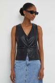 Безрукавка Answear Lab колір чорний однобортний (3572830)