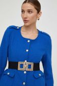 Піджак Answear Lab однобортний однотонна колір блакитний (3603687) Піджак Answear Lab однобортний однотонна колір блакитний (3603687)