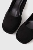 Туфлі Answear Lab X Лімітована колекція NO SHAME колір чорний каблук блок