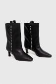Черевики Answear Lab жіночі колір чорний маленький підбор