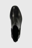 Черевики Answear Lab жіночі колір чорний каблук блок (3483377)