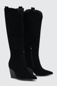 Черевики Answear Lab жіночі колір чорний каблук блок (3548474)