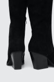 Черевики Answear Lab жіночі колір чорний каблук блок (3548474)