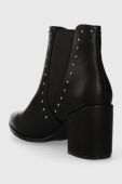 Черевики Answear Lab жіночі колір чорний каблук блок (3521073)